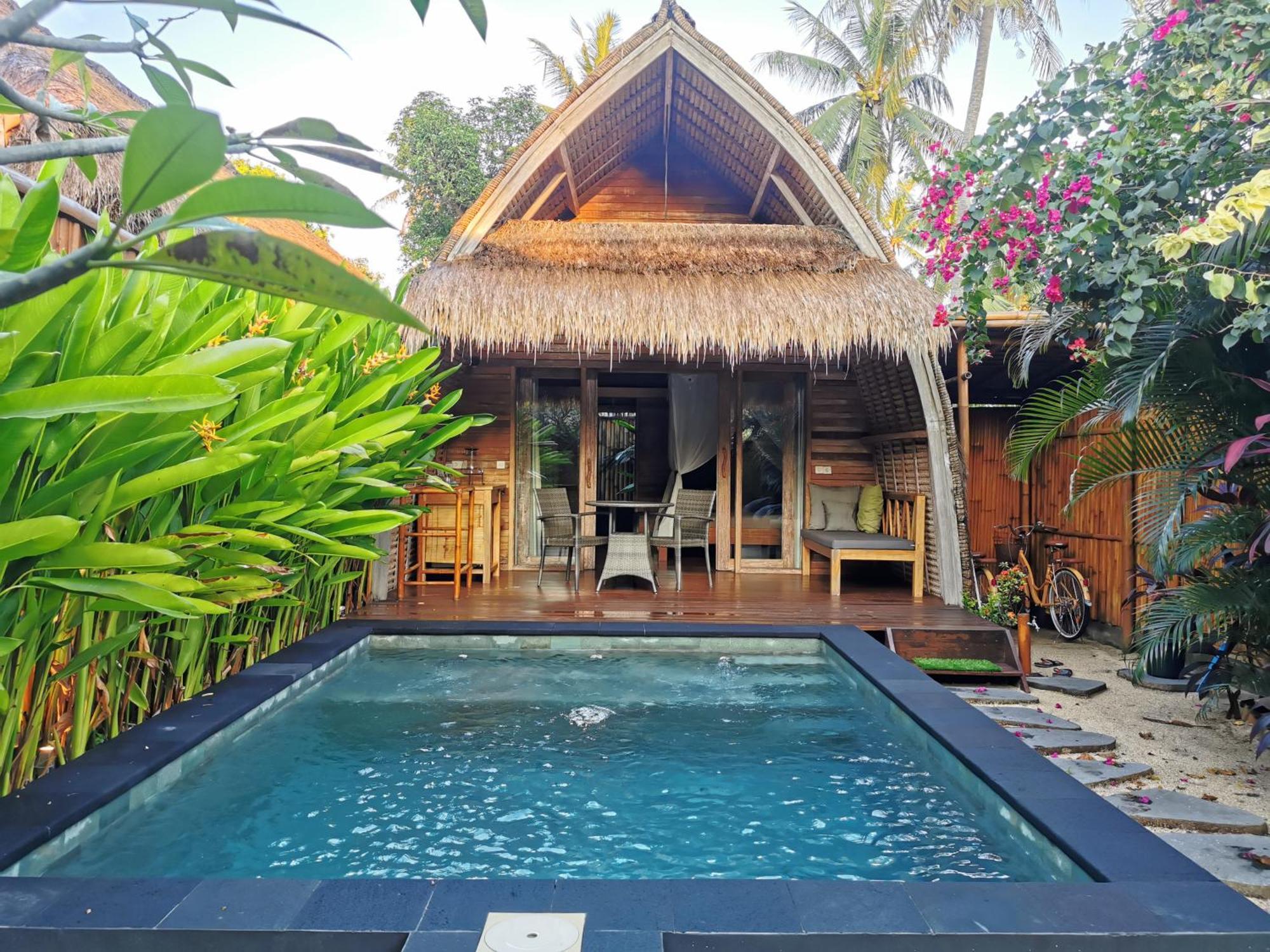 Anahata - Tropical Private Villas Гили-Эйр Экстерьер фото